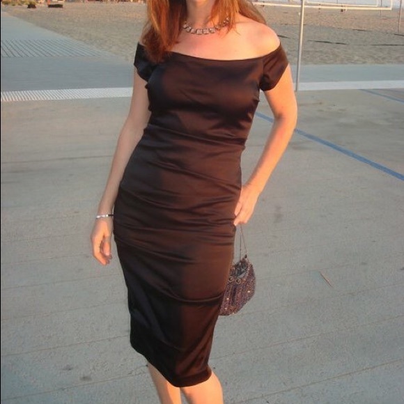 LBD Perfection Little Black Cocktail Dress - Picture 2 of 10